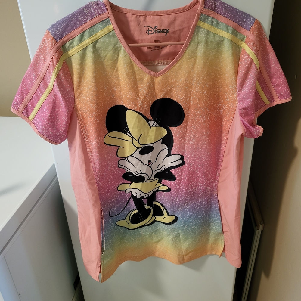 Disney Womens Scrub Top